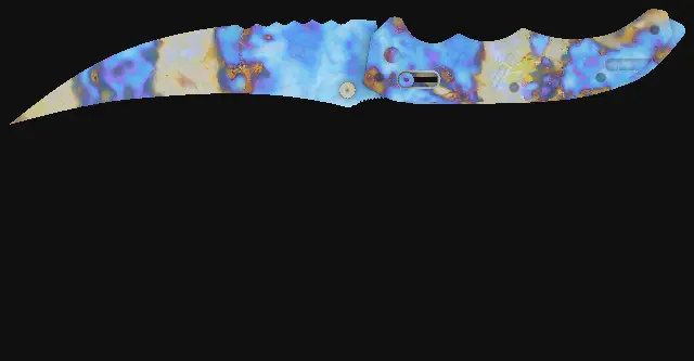 Flip Knife Case Hardened seed 281 playside