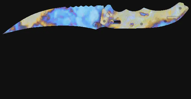 Flip Knife Case Hardened seed 298 playside