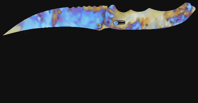 Flip Knife Case Hardened seed 310 playside