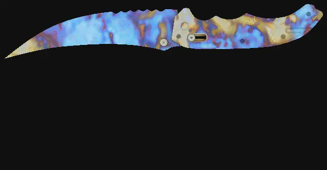 Flip Knife Case Hardened seed 317 playside