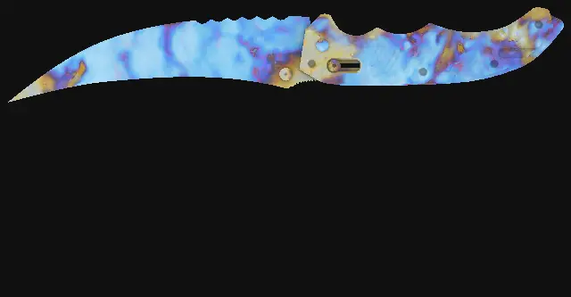 Flip Knife Case Hardened seed 334 playside