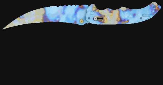 Flip Knife Case Hardened seed 372 playside
