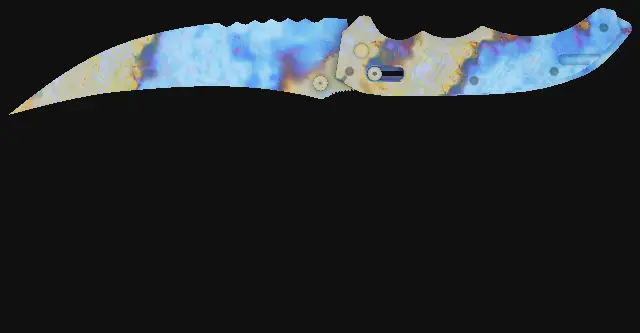 Flip Knife Case Hardened seed 447 playside