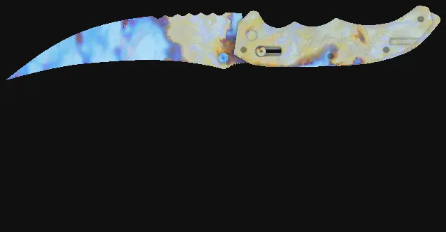 Flip Knife Case Hardened seed 470 playside