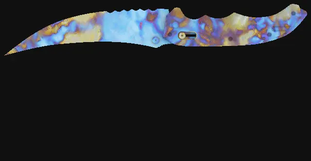 Flip Knife Case Hardened seed 529 playside