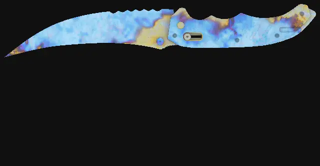 Flip Knife Case Hardened seed 547 playside