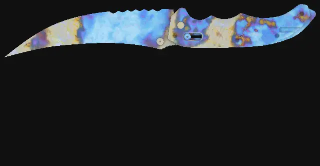 Flip Knife Case Hardened seed 577 playside