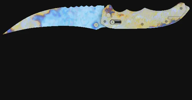 Flip Knife Case Hardened seed 588 playside