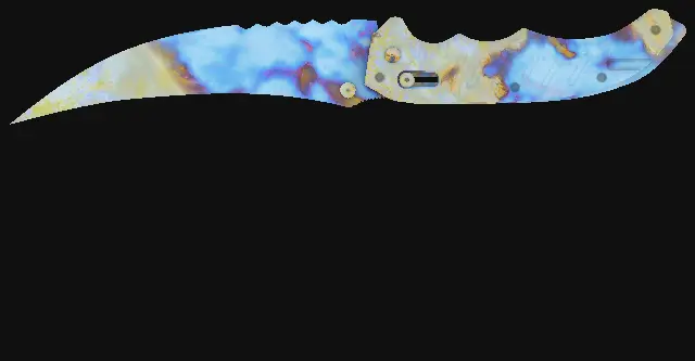 Flip Knife Case Hardened seed 668 playside