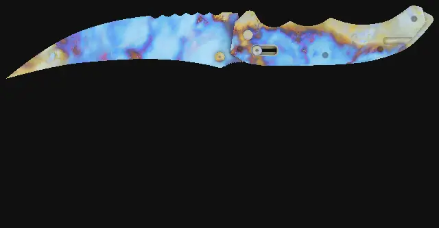 Flip Knife Case Hardened seed 700 playside