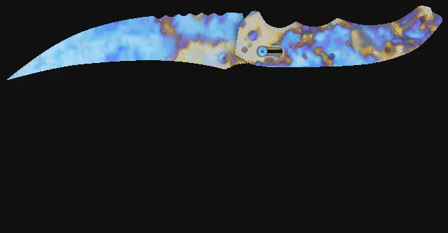 Flip Knife Case Hardened seed 73 playside