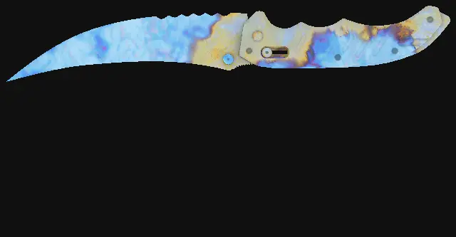 Flip Knife Case Hardened seed 776 playside