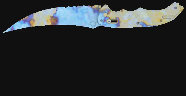 Flip Knife Case Hardened seed 797 playside