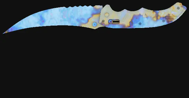 Flip Knife Case Hardened seed 853 playside