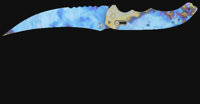 Flip Knife Case Hardened seed 916 playside