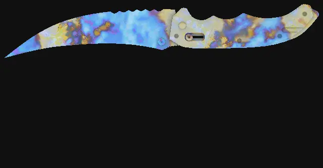 Flip Knife Case Hardened seed 922 playside