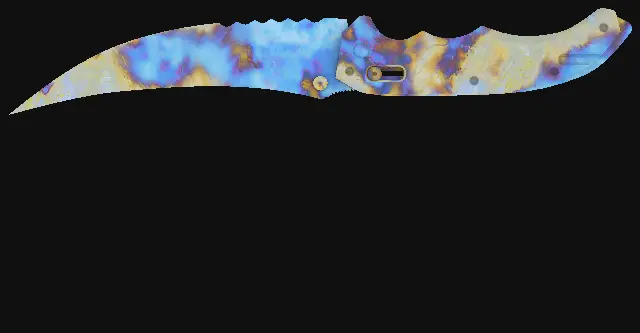 Flip Knife Case Hardened seed 954 playside