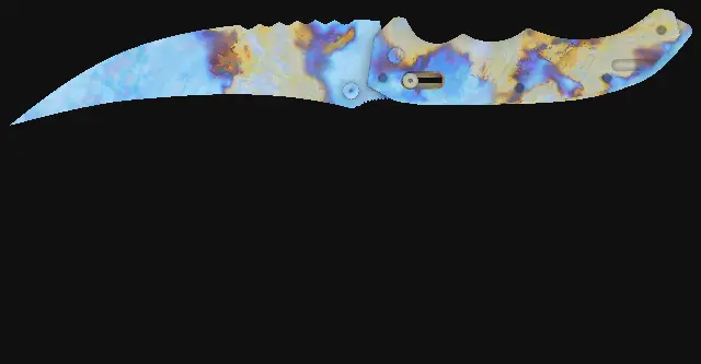 Flip Knife Case Hardened seed 989 playside