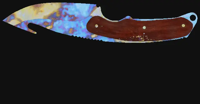 Gut Knife Case Hardened seed 10 playside