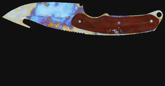 Gut Knife Case Hardened seed 126 playside