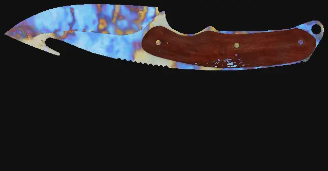 Gut Knife Case Hardened seed 132 playside