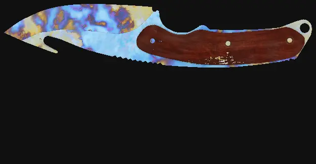 Gut Knife Case Hardened seed 138 playside