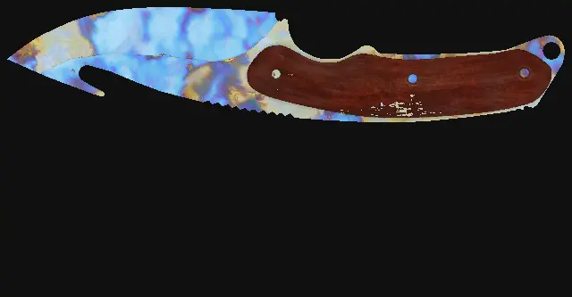 Gut Knife Case Hardened seed 183 playside