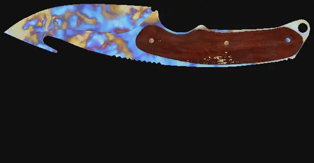 Gut Knife Case Hardened seed 195 playside