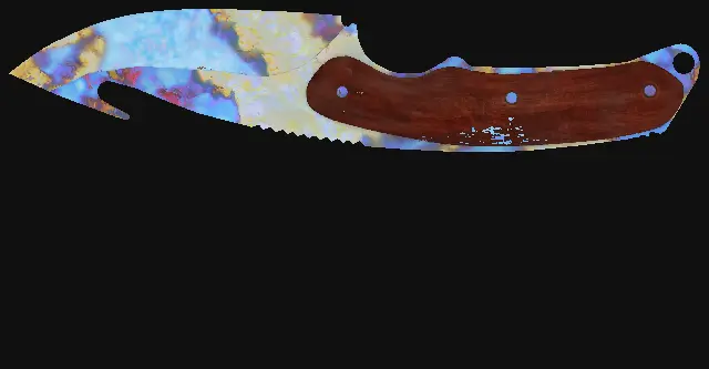 Gut Knife Case Hardened seed 215 playside
