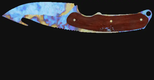 Gut Knife Case Hardened seed 220 playside