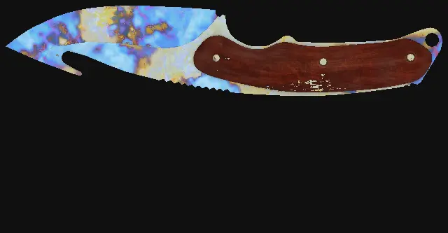 Gut Knife Case Hardened seed 252 playside