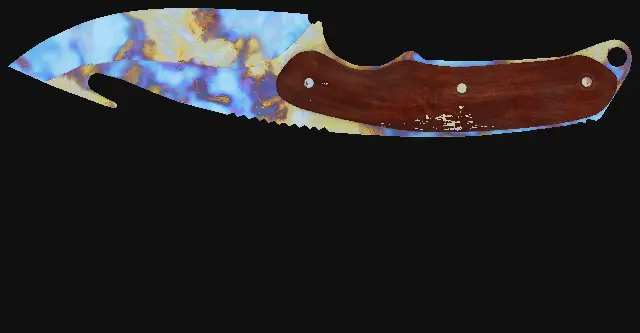 Gut Knife Case Hardened seed 291 playside