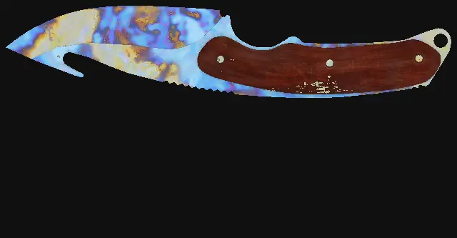 Gut Knife Case Hardened seed 315 playside