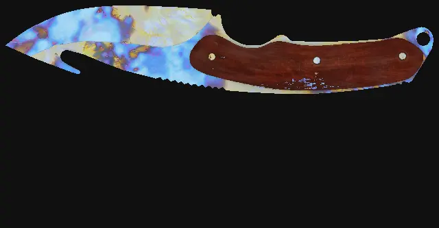Gut Knife Case Hardened seed 350 playside
