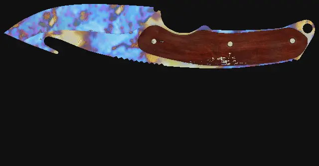 Gut Knife Case Hardened seed 368 playside