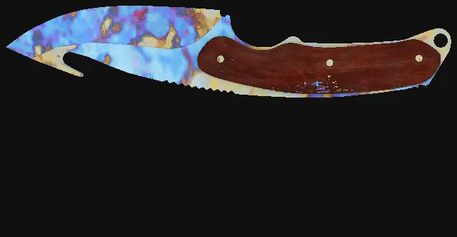 Gut Knife Case Hardened seed 421 playside