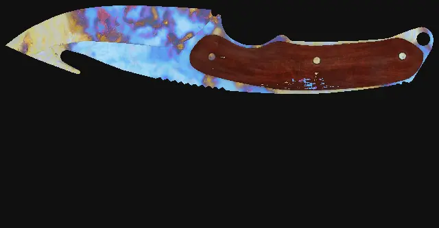Gut Knife Case Hardened seed 425 playside