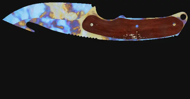 Gut Knife Case Hardened seed 491 playside