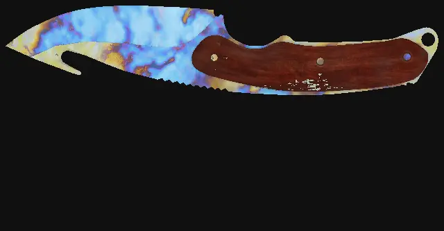 Gut Knife Case Hardened seed 549 playside