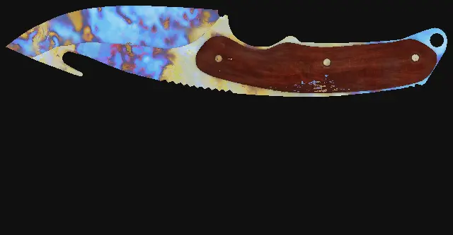 Gut Knife Case Hardened seed 705 playside