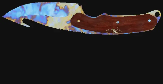 Gut Knife Case Hardened seed 729 playside