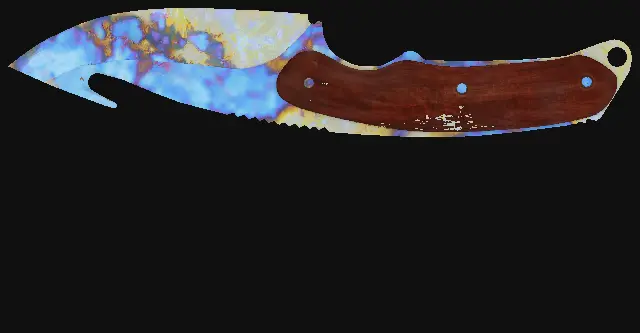 Gut Knife Case Hardened seed 737 playside