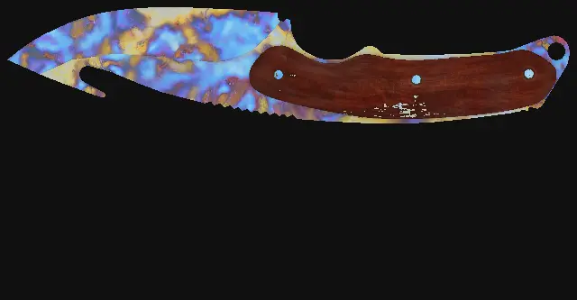 Gut Knife Case Hardened seed 765 playside