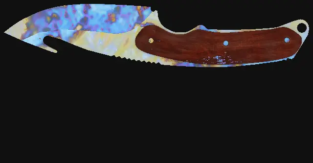 Gut Knife Case Hardened seed 804 playside