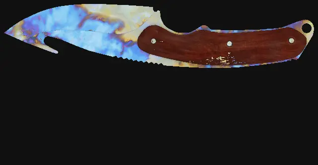 Gut Knife Case Hardened seed 86 playside