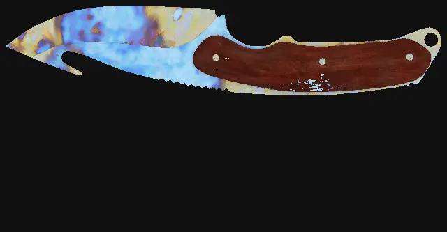 Gut Knife Case Hardened seed 878 playside