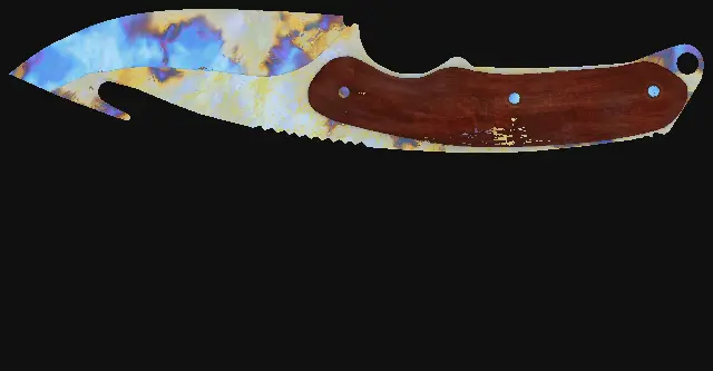 Gut Knife Case Hardened seed 962 pattern render