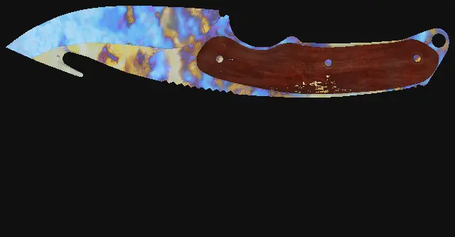 Gut Knife Case Hardened seed 974 playside