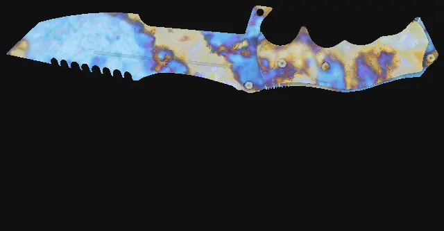 Huntsman Knife Case Hardened seed 130 playside