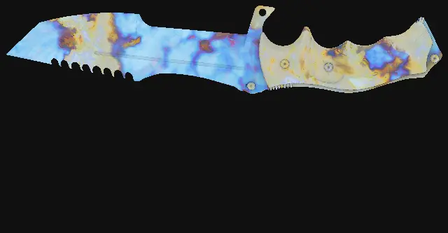 Huntsman Knife Case Hardened seed 248 playside